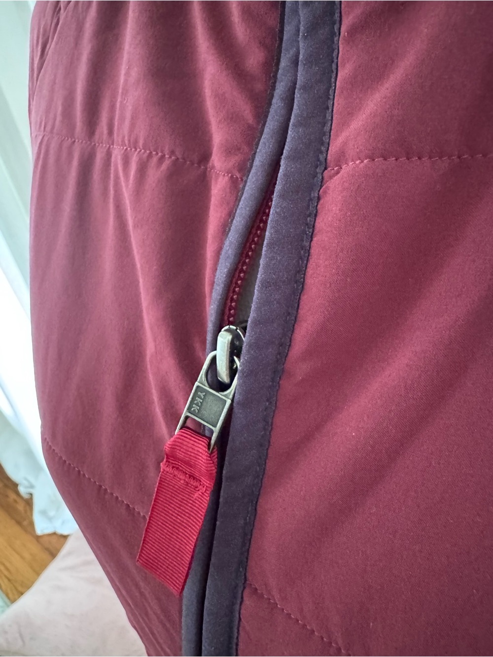 Patagonia Women's Pack in Jacket Red Burgundy Size Small - Picture 3 of 9